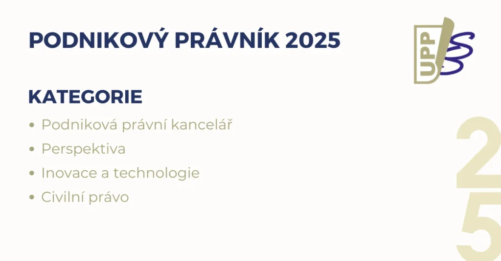 Kategorie 2025 - horizontální